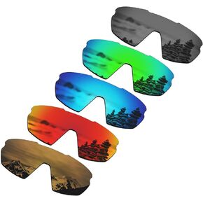 مجموعة SmartVlt من 5 عدسات بديلة للرجال لـ Oakley Sphaera OO9403 Sunglass Combo Pack S02 in Kuwait