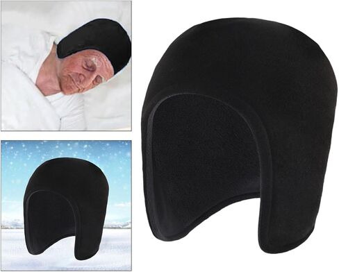 Warm Cap Comfortable Ear Protection Night Sleeping Cap Slouchy Beanie for Running Ski Baseball Basketball Hiking in Saudi Arabia