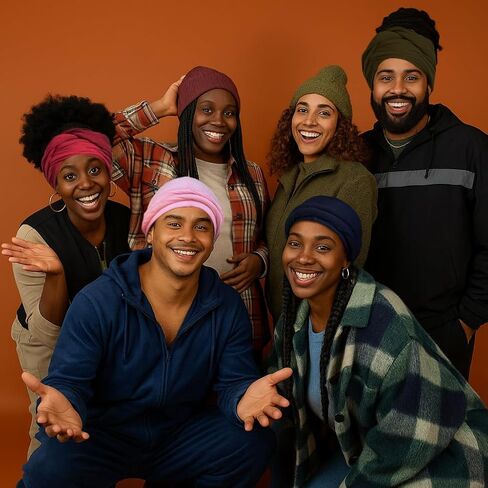 تم ترقية Durag Halo Turban للرجال والنساء ، قبعة جمجمة مسبقة ، وقبعة تساقط الشعر قبعة المبطنة الحرير ، وغطاء نوم in Saudi Arabia