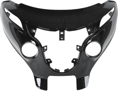 Front Outer Fairing لـ Indian for Chieftain 2014-2019 for Roadmaster 2015-2019 Dark Horse US -(Black) -(ABS Plastic) in Kuwait