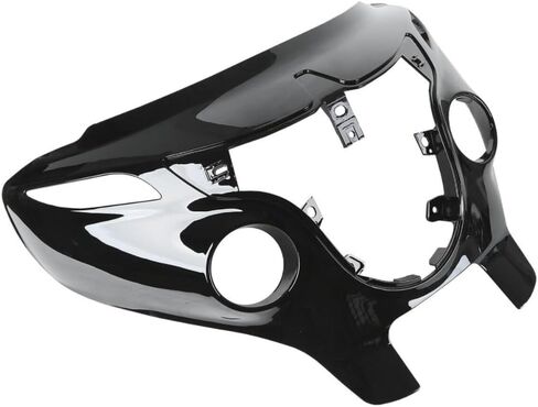 Front Outer Fairing لـ Indian for Chieftain 2014-2019 for Roadmaster 2015-2019 Dark Horse US -(Black) -(ABS Plastic) in Kuwait