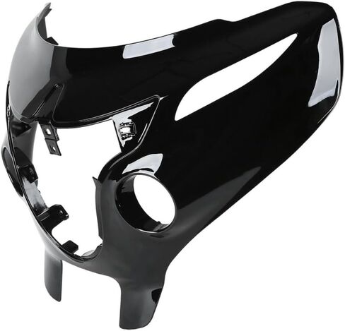 Front Outer Fairing لـ Indian for Chieftain 2014-2019 for Roadmaster 2015-2019 Dark Horse US -(Black) -(ABS Plastic) in Kuwait