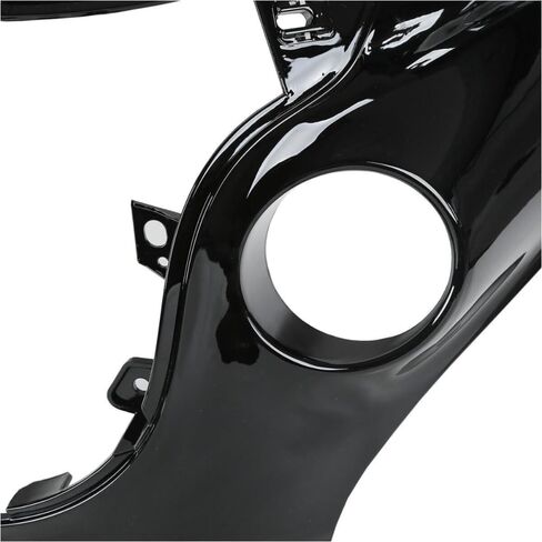 Front Outer Fairing لـ Indian for Chieftain 2014-2019 for Roadmaster 2015-2019 Dark Horse US -(Black) -(ABS Plastic) in Kuwait