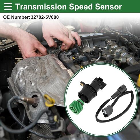 Motoforti 1 PC No.32702-5V000 مستشعر سرعة الإرسال لـ Infiniti G20 2.0 1999-2002 مربع متين للسيارات مقابل مستشعر السرعة in Saudi Arabia