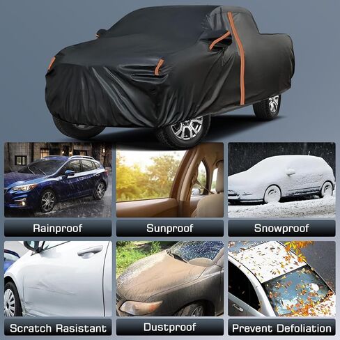 غطاء سيارة سيارات الدفع الرباعي المقاوم للماء لائق مخصص لشيفروليه تشيفي تاهو (2007-2025) ، وجميع غطاء سيارة سيارات الدفع الرباعي في الهواء الطلق مع باب السوست in Kuwait
