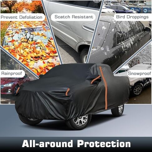 غطاء سيارة سيارات الدفع الرباعي المقاوم للماء لائق مخصص لشيفروليه تشيفي تاهو (2007-2025) ، وجميع غطاء سيارة سيارات الدفع الرباعي في الهواء الطلق مع باب السوست in Kuwait