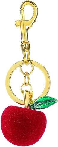 Cute Apple Charms Keychain Y2K Fruit Key Ring for Women for Car Keys Holder Bag Purse in Kuwait