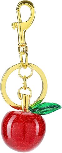 Cute Apple Charms Keychain Y2K Fruit Key Ring for Women for Car Keys Holder Bag Purse in Kuwait