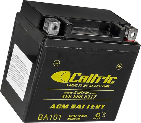 Caltric Agm Battery Compatible with Yamaha Raptor 90 Yfm90 Yfm-90 2009 2010 2011 2012 2013 in Saudi Arabia