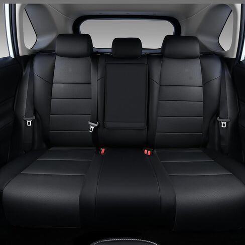 RAV4 Seat Covers, Custom Fit Toyota RAV4 2019 2020 2021 2022 2023 2024 2025, Full Covered Vehicle Accessories Fit for RAV 4 LE, XLE, XLE Premium, Limited - Black in Kuwait