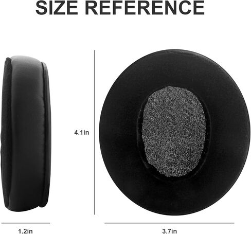 وسائد أذن بديلة من جل التبريد M50X متوافقة مع سماعات الأذن Audio-Technica ATH M50X/M40X/M40/M30/M20 من إسفنج الذاكرة ووسادات الأذن وأغطية الأذن وأجزاء إصلاح أكواب الأذن in Kuwait