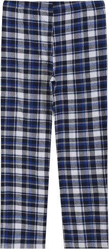 Latuza Men's 34''/36'' Inseam Tall Flannel Pajama Pants Cotton Plaid Lounge Pants in Saudi Arabia