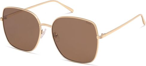 SOJOS Trendy Eversive Square Metal Frame نظارات شمسية للنساء رجال Retro Big Flat Protect UV Protections SJ1146 in Kuwait