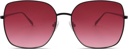SOJOS Trendy Eversive Square Metal Frame نظارات شمسية للنساء رجال Retro Big Flat Protect UV Protections SJ1146 in Kuwait
