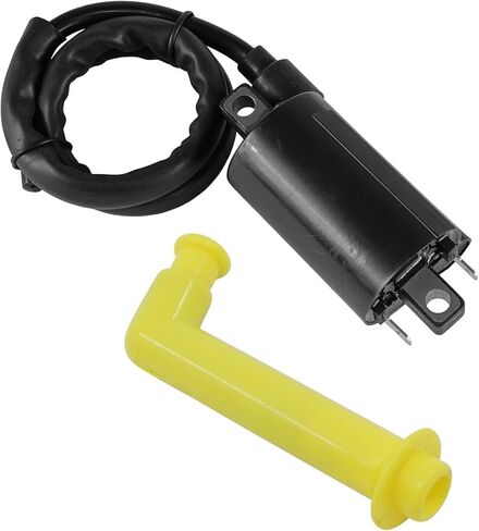 Caltric Ignition Coil W/Spark Plug Boot Cap متوافق مع Honda Rincon 680 TRX680FA 4X4 2006 2007 2008 2008 2010 2012 2013 2014 in Saudi Arabia