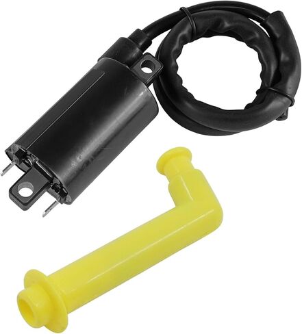 Caltric Ignition Coil W/Spark Plug Boot Cap متوافق مع Honda Rincon 680 TRX680FA 4X4 2006 2007 2008 2008 2010 2012 2013 2014 in Saudi Arabia