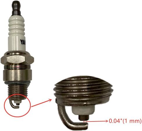 Ignition Coil and Spark Plug For Predator 79CC 99CC Gas Engine 1" Water Pump For WEN 1800W For Champion For UST 1200W 1350W Generator For Coleman Powersports CK100-S CT100U CC100X GoKart MiniBike in Saudi Arabia