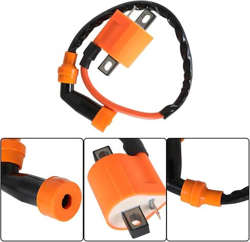 WFLNHB Ignition Coil Spark Plug CDI Replacement for Yamaha Timberwolf 250 1994-2000 / Replacement for Yamaha Bear Tracker 250 1999-2000 4BD-85540-10-00 in Saudi Arabia