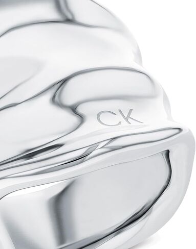 مجموعة Calvin Klein Elemental Rings للنساء ، الفولاذ المقاوم للصدأ ، ملحق المجوهرات ، حلقات لها ، مصمم الملابس in Saudi Arabia
