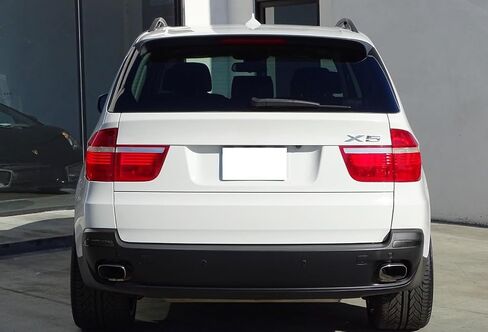 iJDMTOY Smoked Lens Rear Bumper Reflector Replacements Compatible With 2007-2010 BMW E70 X5, OE-Spec LH RH Assembly in Saudi Arabia
