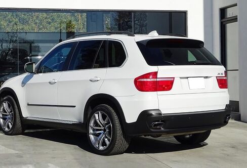 iJDMTOY Smoked Lens Rear Bumper Reflector Replacements Compatible With 2007-2010 BMW E70 X5, OE-Spec LH RH Assembly in Saudi Arabia