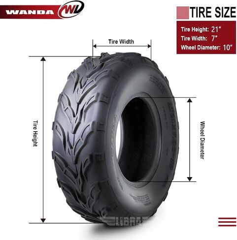 Wanda One Go Kart Sport ATV Tire 16x6-8 16x6x8 4PR P361 10188 in Saudi Arabia
