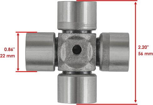 Caltric Front Drive Shaft U-coint متوافق مع Polaris RZR XP 4 Turbo S 2018 2019 2020 2021 2207198 in Saudi Arabia