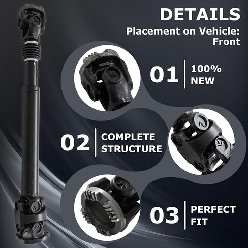 Partsflow 33.5 "تجميع عمود عمود محرك أقراص أمامي لعام 2003-2010 دودج رام 2500 3500 لعام 2011-2013 RAM 2500 3500 OE#938-163 52105934AA in Saudi Arabia