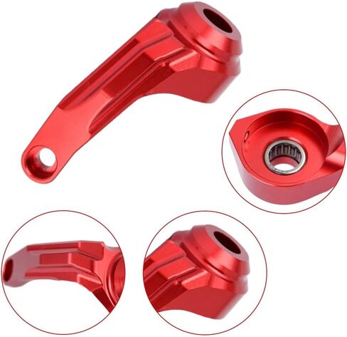 حامل دعم مثبتات Shift Black Gear ، وهو استبدال دعم ذراع سبيكة الألومنيوم متوافق مع Aprilia RS660 2020-2022 1pc in Saudi Arabia