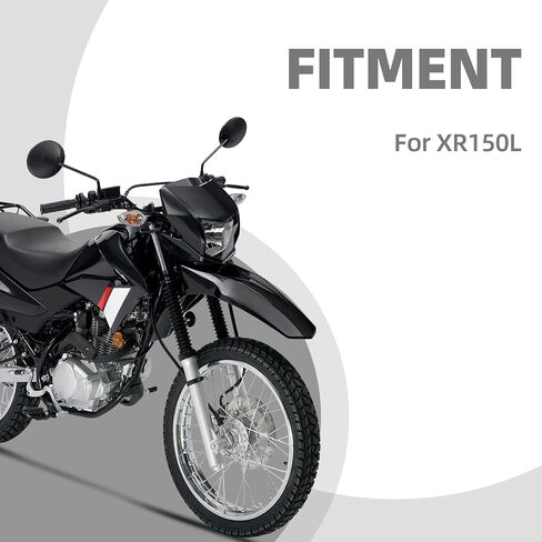 دواسة فرامل فرامل خلفية للدراجة الترابية لـ XR150L ، ذراع الفرامل القابلة للطي للدراجة النارية CNC لـ XR 150L أسود in Saudi Arabia