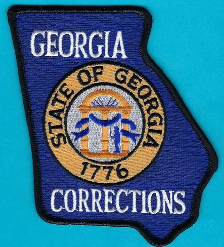 Embroidered Patch -Georgia State Department of Corrections Shoulder Patch in Saudi Arabia