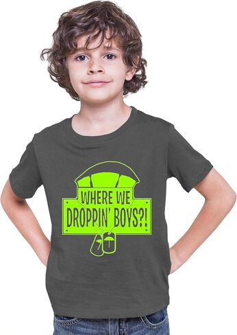 Go All Out Youth Where We Dropping Boys Tags T-Shirt in Kuwait
