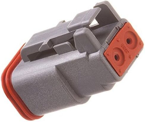 Deutsch DT06-2S DT Series- 2 Socket Clop ، Gray 10 Pack in Saudi Arabia