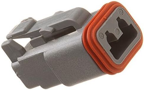 Deutsch DT06-2S DT Series- 2 Socket Clop ، Gray 10 Pack in Saudi Arabia