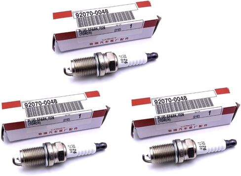 مقابس شرارة OEM الأصلية 92070-0048 حزمة من 3 (7026 الشعلة) لـ Kawasaki Mule Pro FX Fxr Fxt in Kuwait