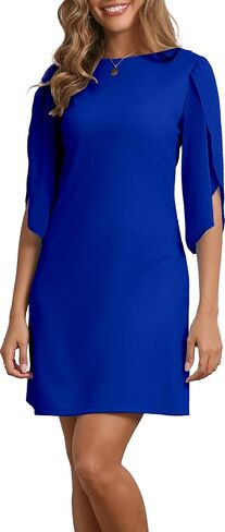 Dress for Women Straight Pencil Dresses Flowy Cocktail Party Skirt Fit for Wedding Guest Vacation and Office Work Outfit in Saudi Arabia