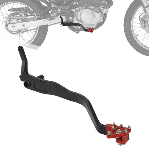 دواسة فرامل فرامل خلفية للدراجة الترابية لـ XR150L ، ذراع الفرامل القابلة للطي للدراجة النارية CNC لـ XR 150L أسود in Saudi Arabia
