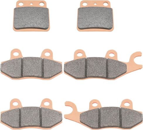 Caltric Front Rear Brake Pads Compatible with Suzuki Ltr450 Lt-R450 Ltr 450 Quadracer 2008 2009 2010 in Saudi Arabia