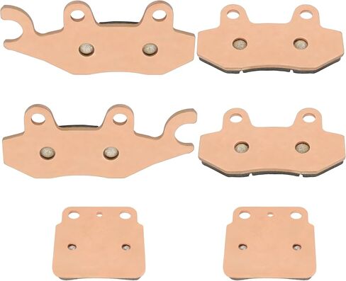 Caltric Front Rear Brake Pads Compatible with Suzuki Ltr450 Lt-R450 Ltr 450 Quadracer 2008 2009 2010 in Saudi Arabia