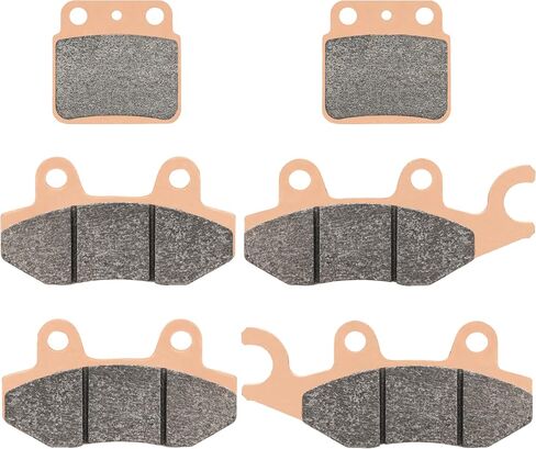 Caltric Front Rear Brake Pads Compatible with Suzuki Ltr450 Lt-R450 Ltr 450 Quadracer 2008 2009 2010 in Saudi Arabia