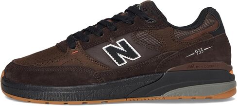 New Balance Men's Andrew Reynolds 933 Skate Shoe, Brown, 10 in Saudi Arabia