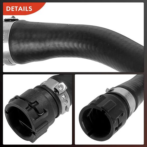 A-Premium Expansion Tank Outlet Radiator Coolant Hose Compatible with BMW E83 Series X3 2004 2005 2006, 2.5L 3.0L in Saudi Arabia