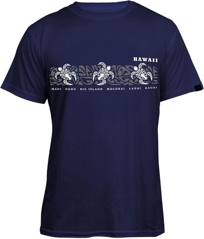 Hawaii Short Sleeve Dry-Fit Active Men's T-Shirt in Kuwait