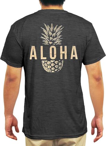 Hawaii Short Sleeve Dry-Fit Active Men's T-Shirt in Kuwait
