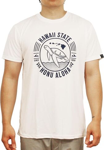Hawaii Short Sleeve Dry-Fit Active Men's T-Shirt in Kuwait