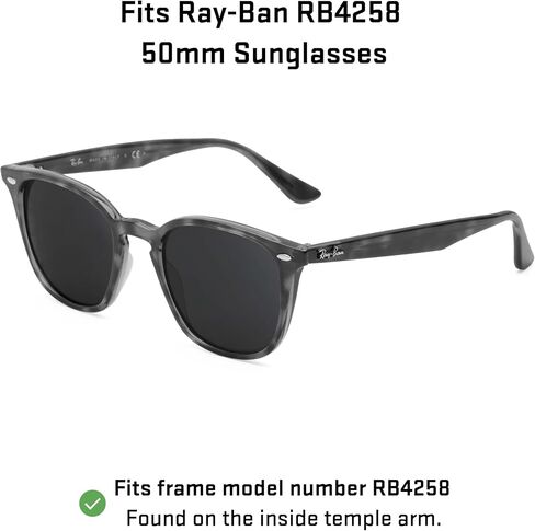 عدسات استبدال Revant لـ Ray-Ban RB4258 50mm in Saudi Arabia