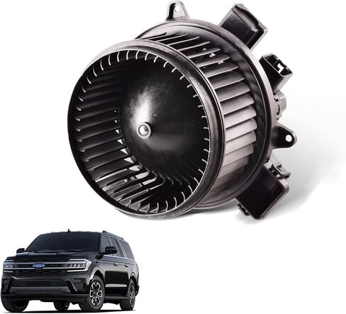 AC Blower Motor with Fan Compatible with 2015-2023 Ford F-150, F-250/350/450/550/600 Super Duty, 2018-2024 Ford Expedition/Lincoln Navigator, HVAC Blower Motor Replacement 700329, FL3Z19805E in Saudi Arabia