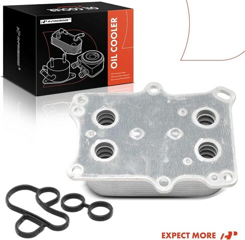 A-Premium Engine Oil Cooler Compatible with Dodge Dart 2013-2016 & Fiat 500 2012-2015, 1.4L in Saudi Arabia