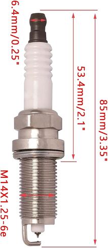 ENA IRIDIUM SPACK FOR لـ 446 SPLZFR5C11 متوافق مع Nissan Pathfinder 2008-2012 4.0L مجموعة من 6 in Saudi Arabia