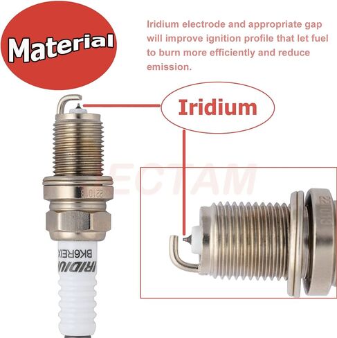 مقابس الإشعال البديلة للسيارات SK20R11 90919-01210 IRIDIUM SPACK SIPS 6 PCS متوافقة مع 1992-2012 LEXUS GS430 GX470 HS250H LS430 LX470 ، 4RUNNER CAMRY COROLLA RAV4 Sequoia Tundra 3297 in Saudi Arabia